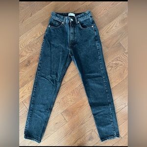 Zara Black Mom Jeans